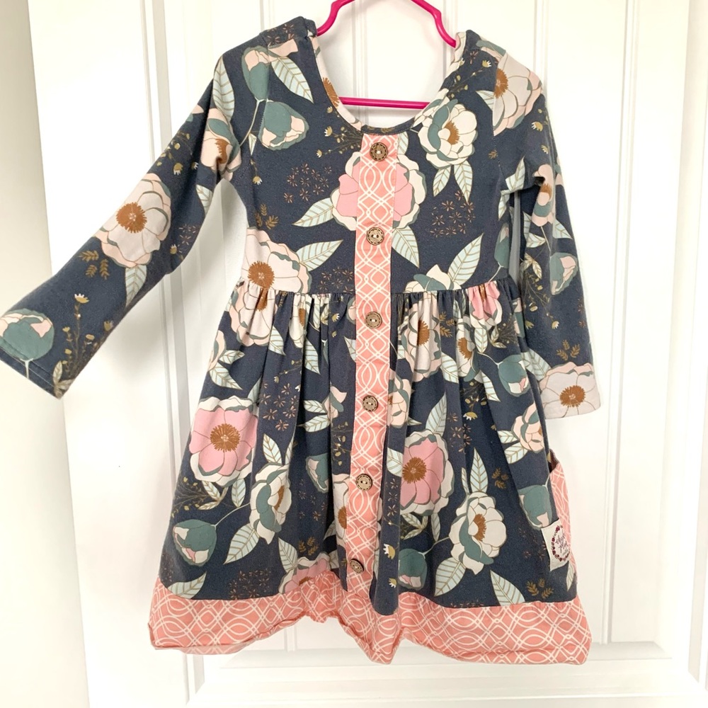 4T Cheeky Plum dress